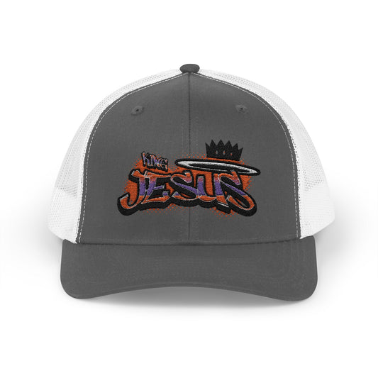 Jesus is King Snapback Trucker Cap