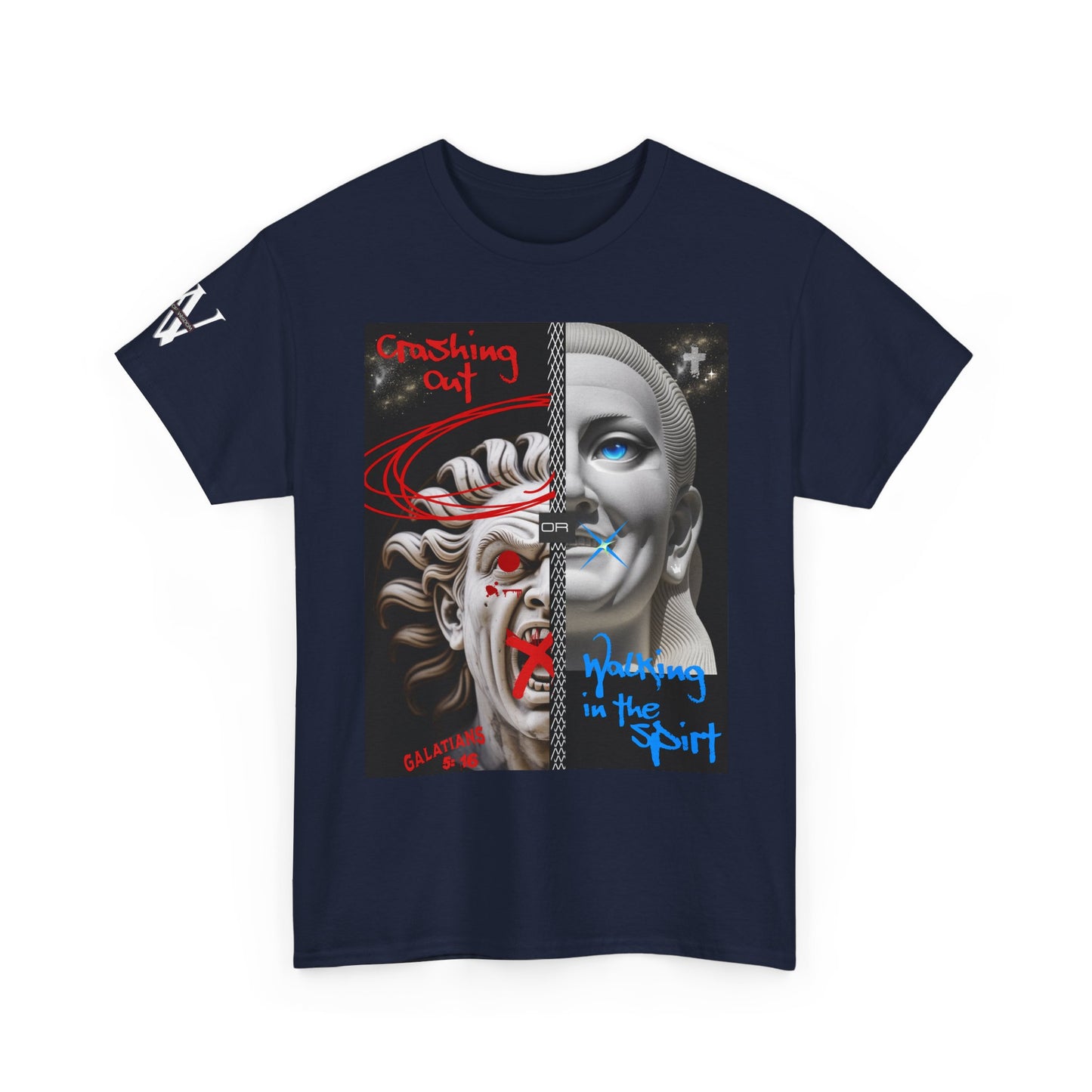 Walk or Crash T-shirt - Jesus Drip - Drip with Purpose