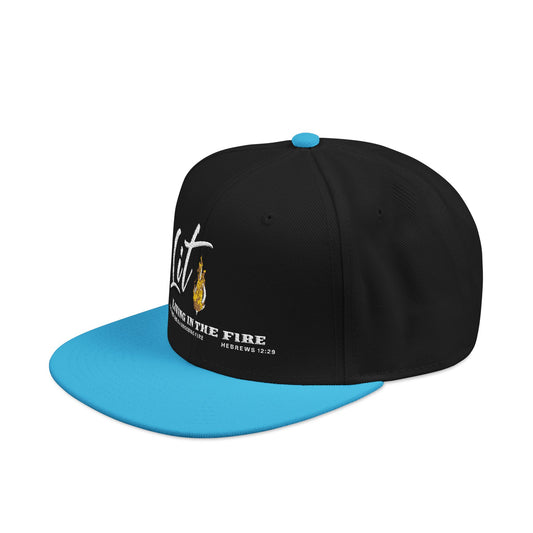 Dark LIT🔥 — Living In The Fire - Flame Snapback Hat