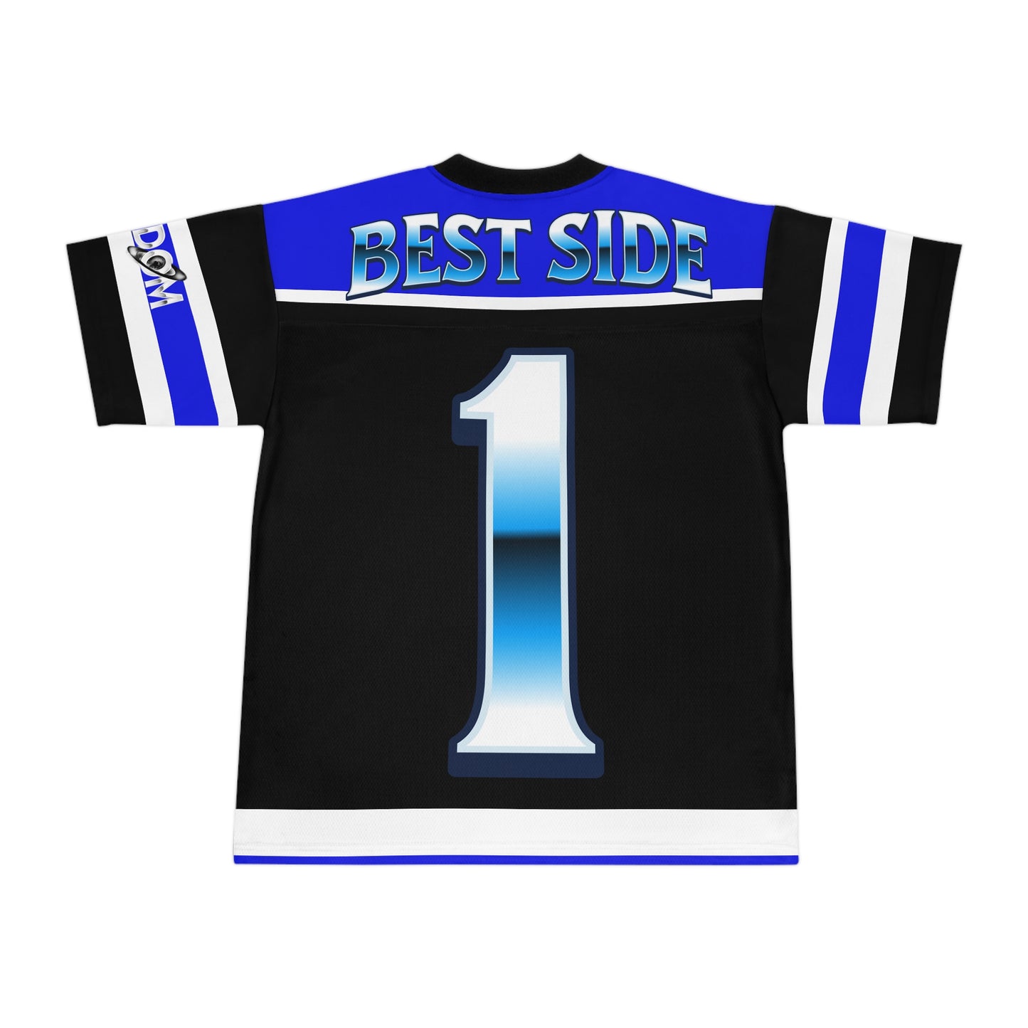 Team Jesus Football Jersey (AOP) Let Them Know — Bold & Courageous