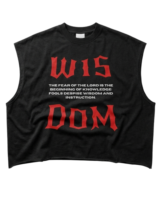Proverbs 1:7 Boxy Tank Top
