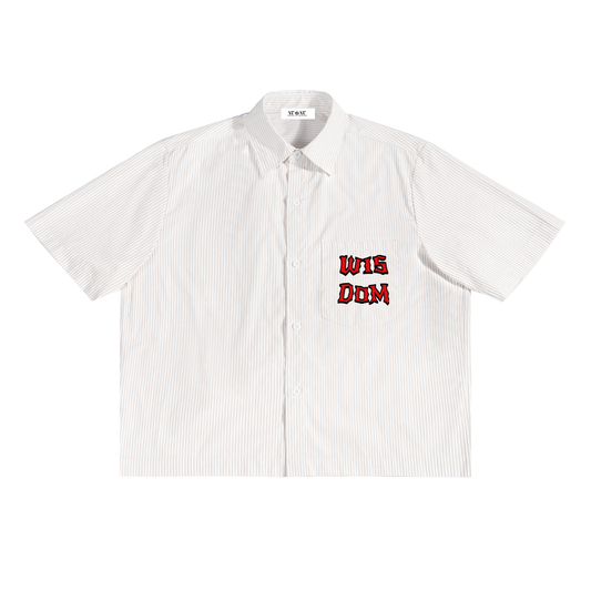 PROVERBS 1:7 White Button up…