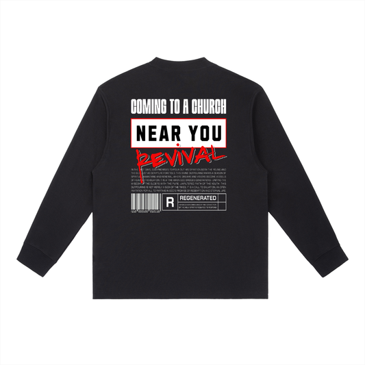 Crewneck Long-Sleeve Revival T-Shirt