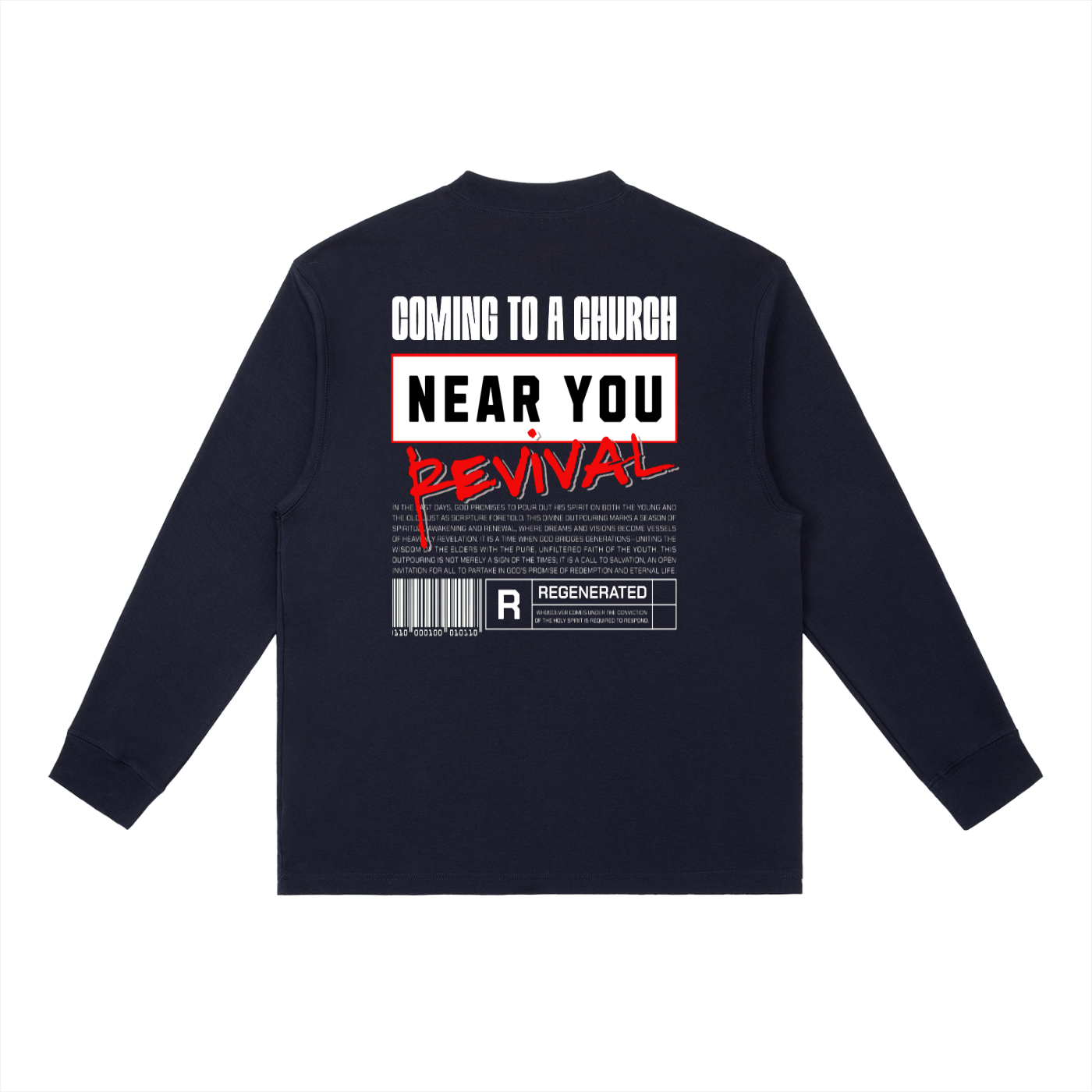 Crewneck Long-Sleeve Revival T-Shirt