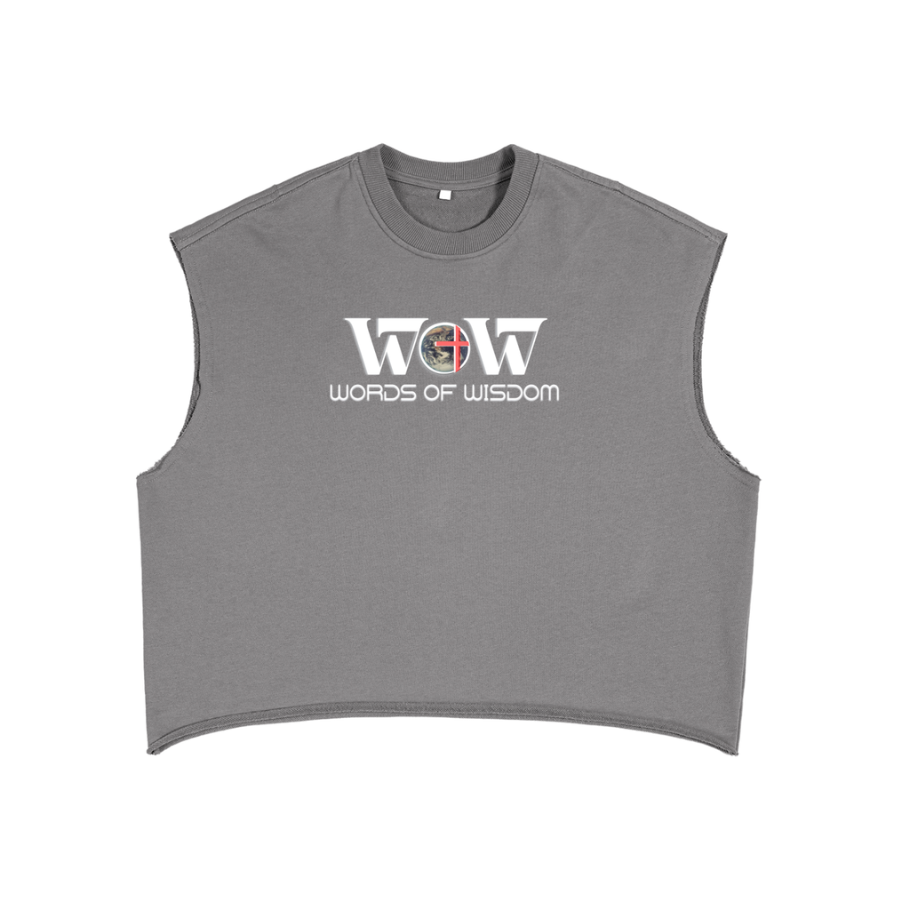 Taste and See French Terry Boxy Tank Top