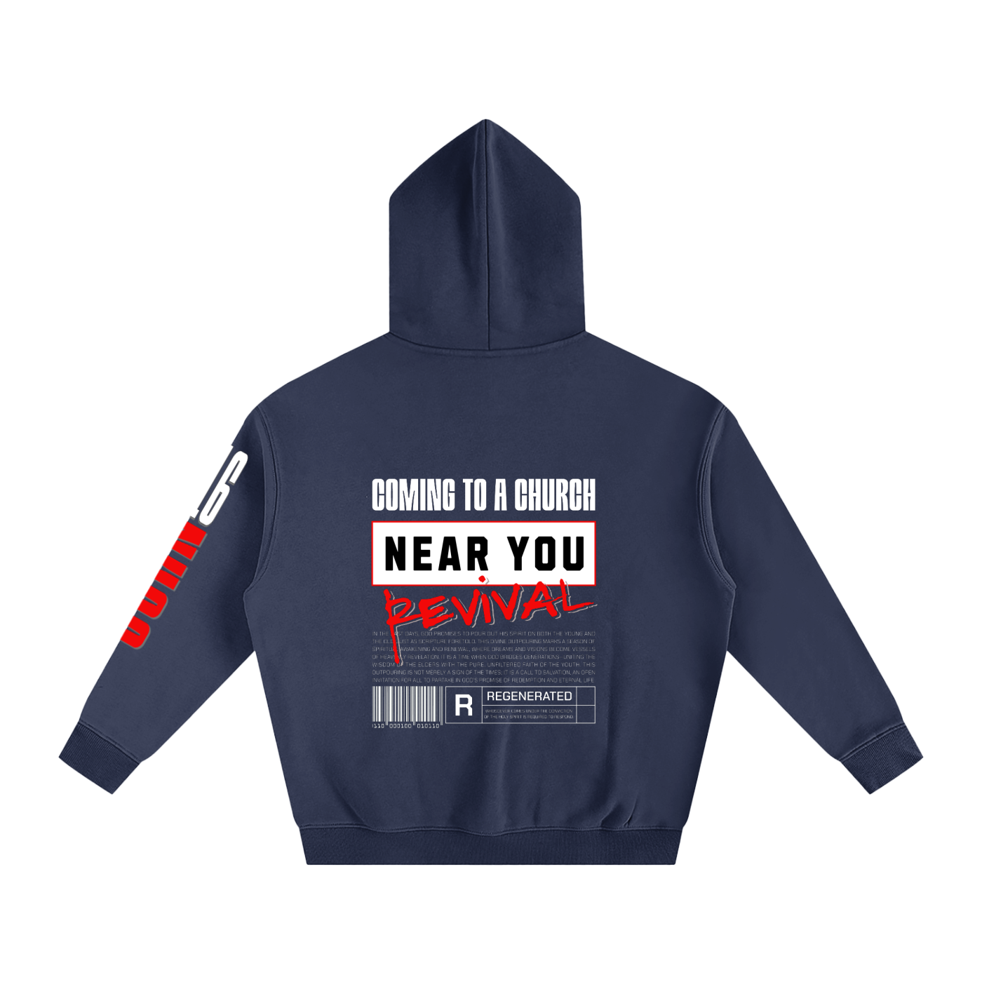Oversize Fleeced Revival Hoodie