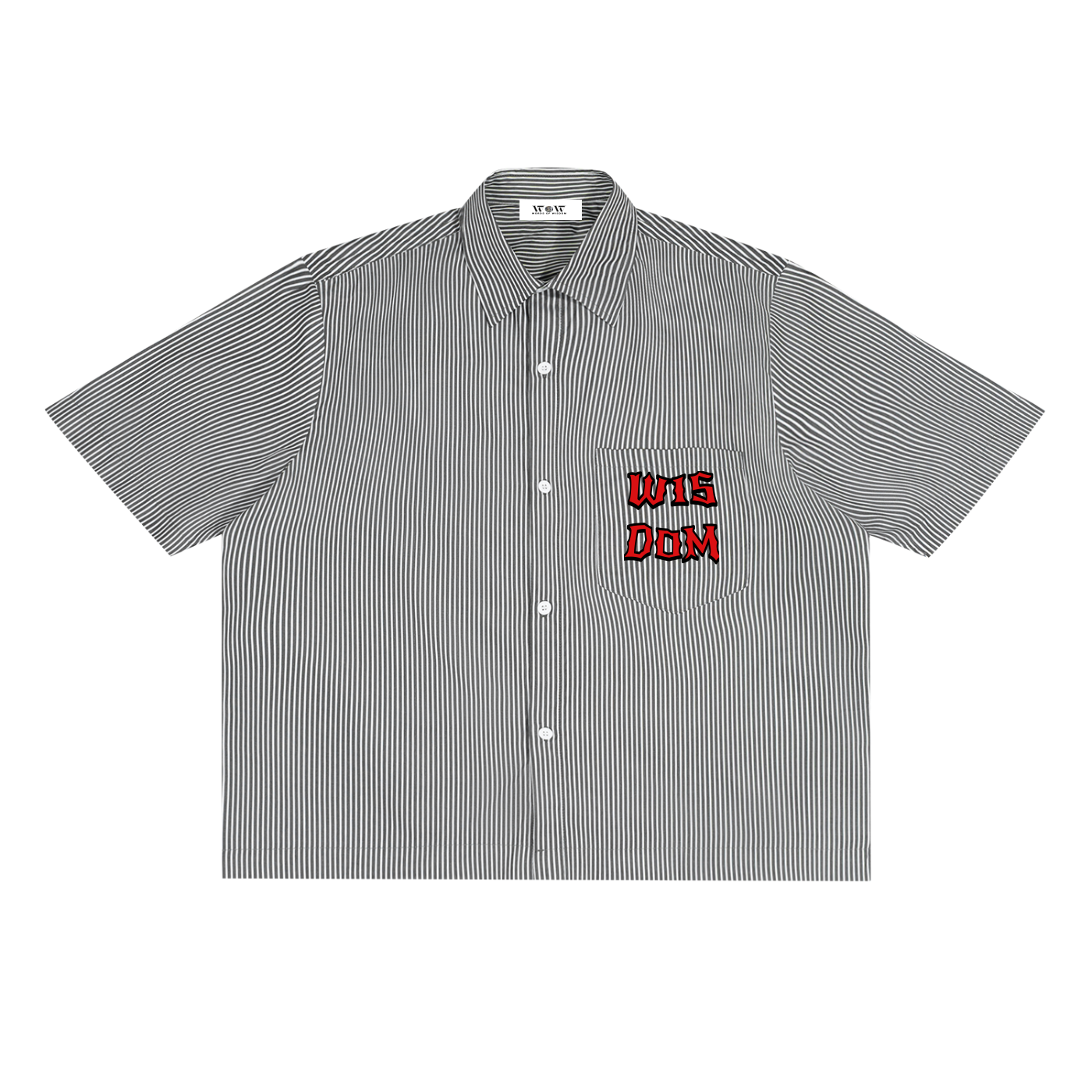 PROVERBS 1:7 Blue Button Up…