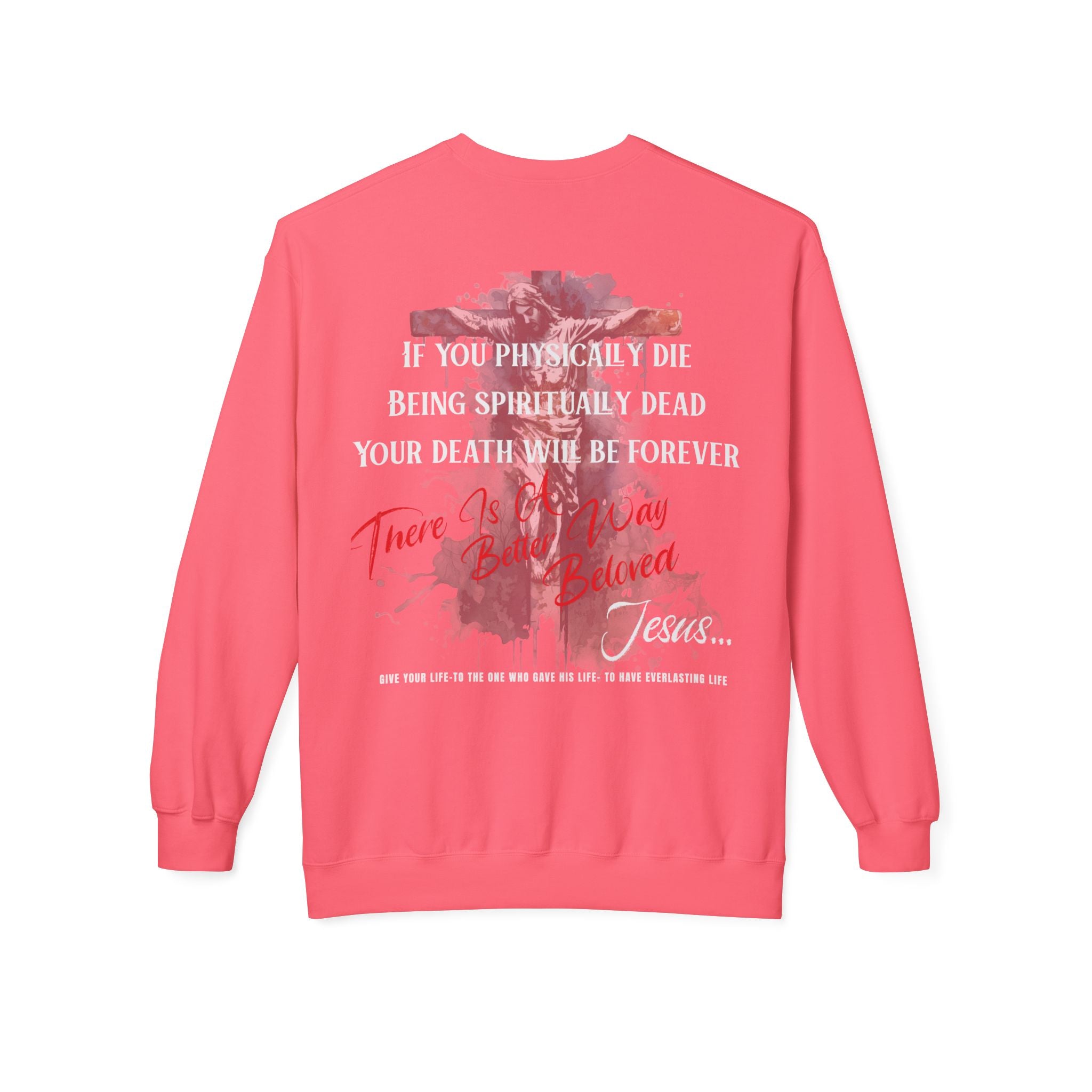 Don't Get Caught Dead Crewneck—WoW Words of Wisdom