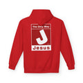 The Only Way Red on Red Hoodie — Let Them Know
