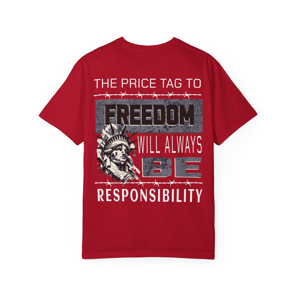 Price tag to Freedom T-Shirt -Kingdom First Apparel