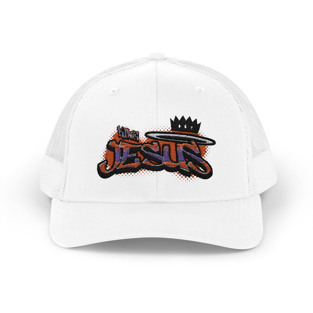 Jesus is King Snapback Trucker Cap