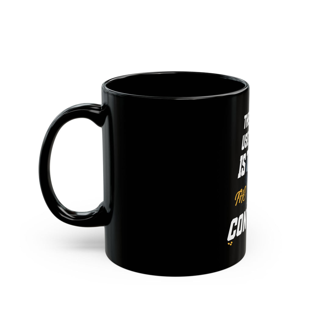 Copy of Wisdom Quote Black Mug - Motivational Coffee Cup, Inspirational Gift, Office Humor, Daily Motivation, Self-Help Reminder