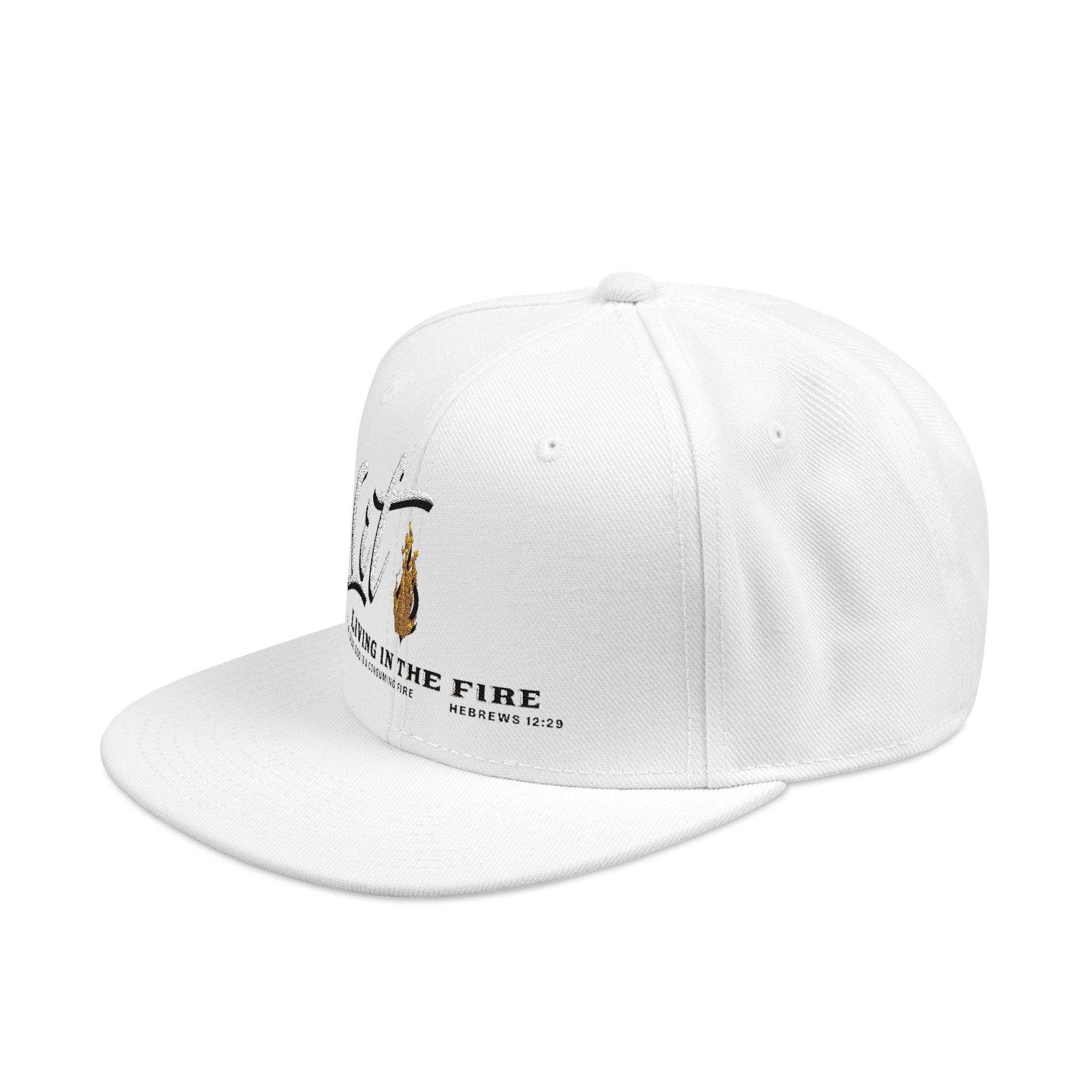 LIT🔥 — Living In The Fire - Flame Snapback Hat