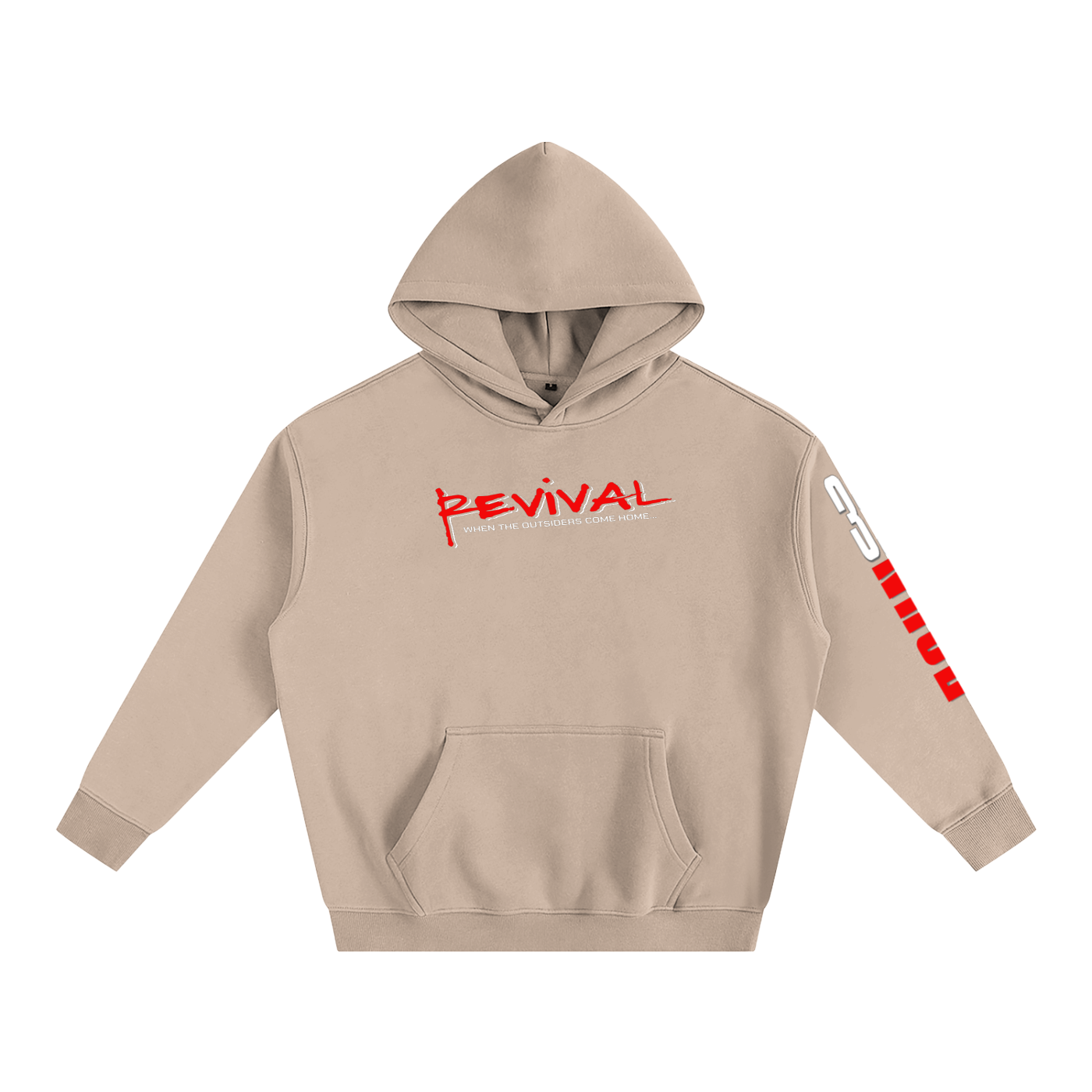 Oversize Fleeced Revival Hoodie