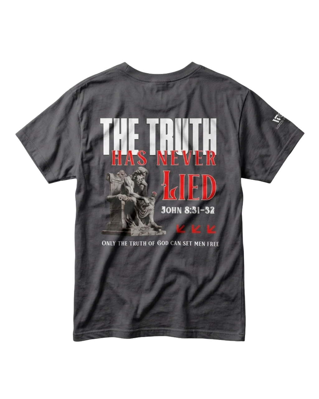 The Truth Has Never Lied Tee — Graphic Statement T-Shirt