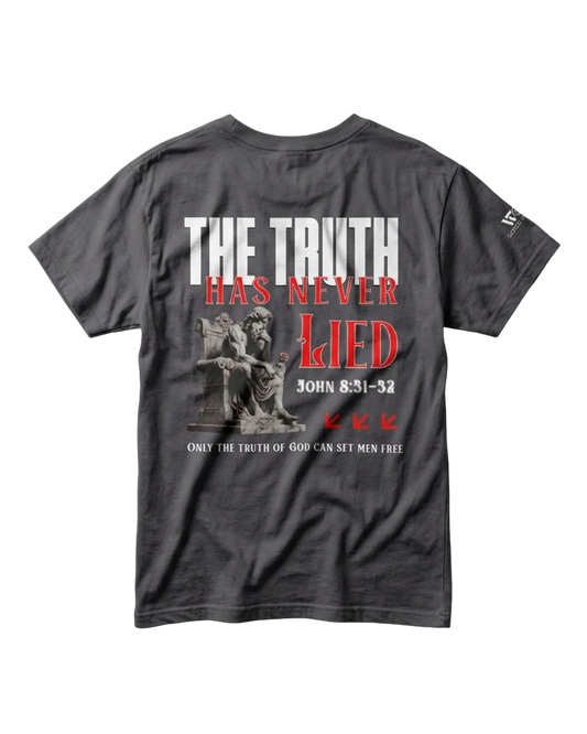 The Truth Has Never Lied Tee — Graphic Statement T-Shirt