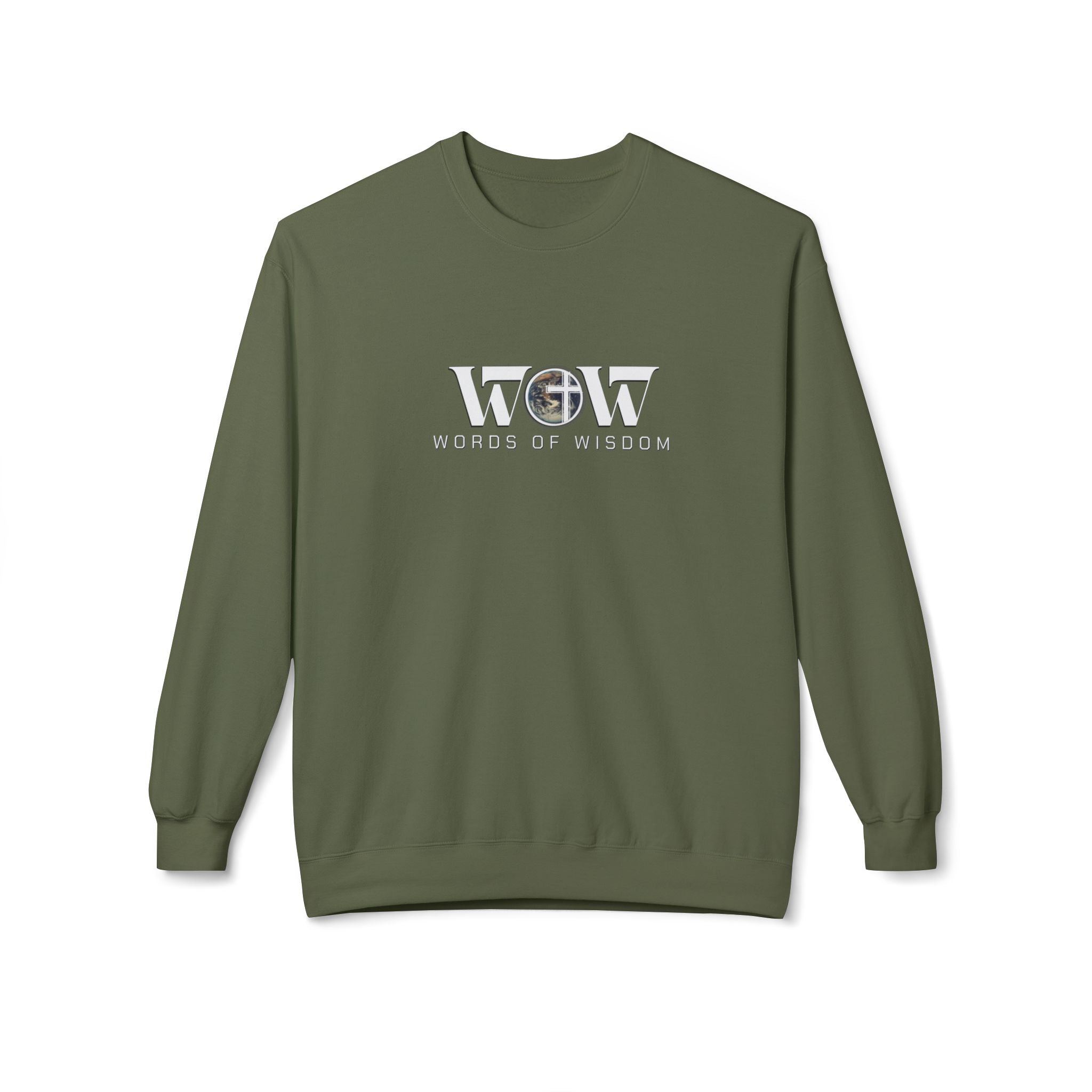 The Battle Is One Sweatshirt - WoW Words of Wisdom