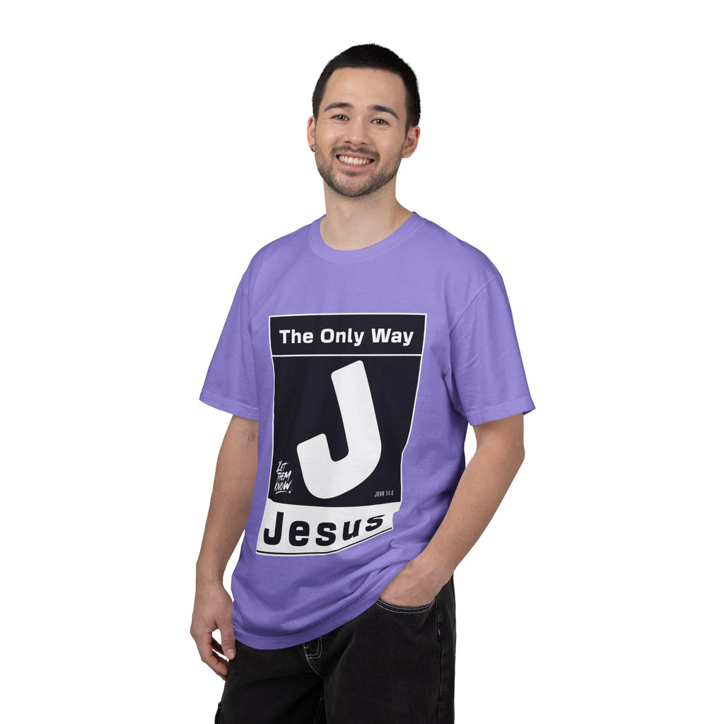Jesus 'The Only Way' T-Shirt — Let Them Know