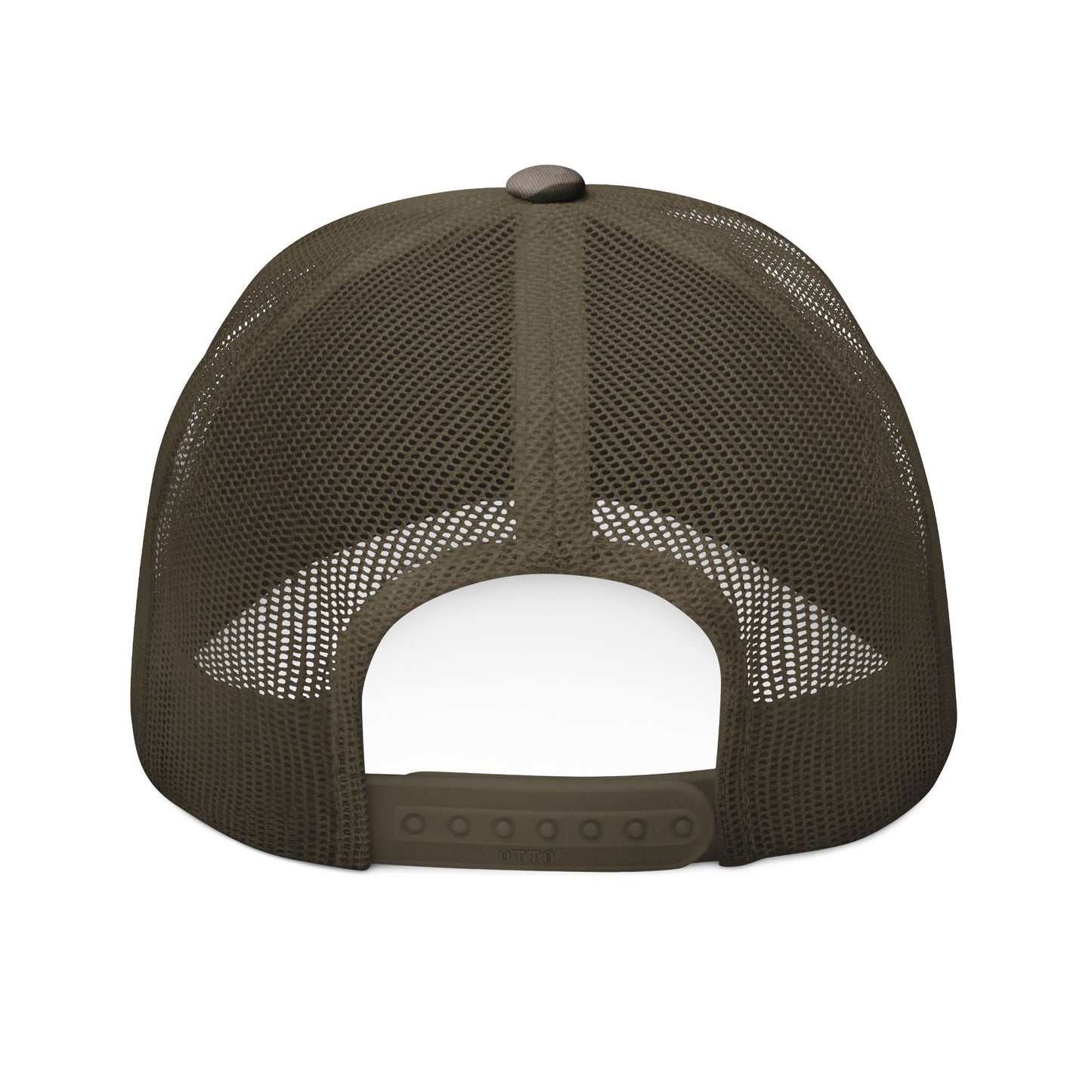 WoW Words of Wisdom Camouflage Trucker Hat – "Revival" Embroidered Camo Mesh Cap