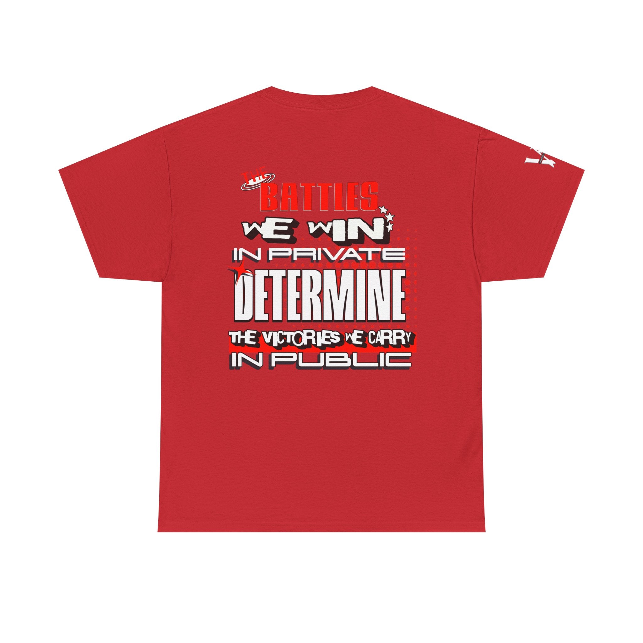 The Battle We Win — WoW — Words of Wisdom T Shirt