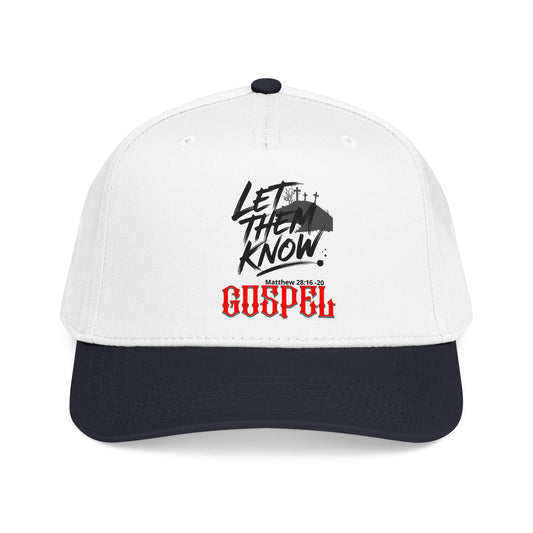 Mid Profile Baseball Cap — Let Them Know — Bold & Courageous