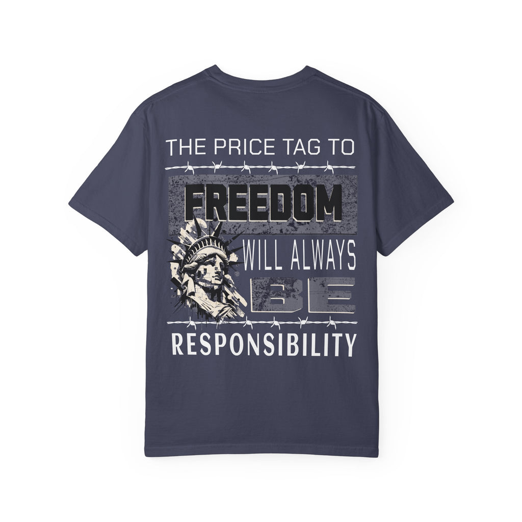Price tag to Freedom T-Shirt -Kingdom First Apparel
