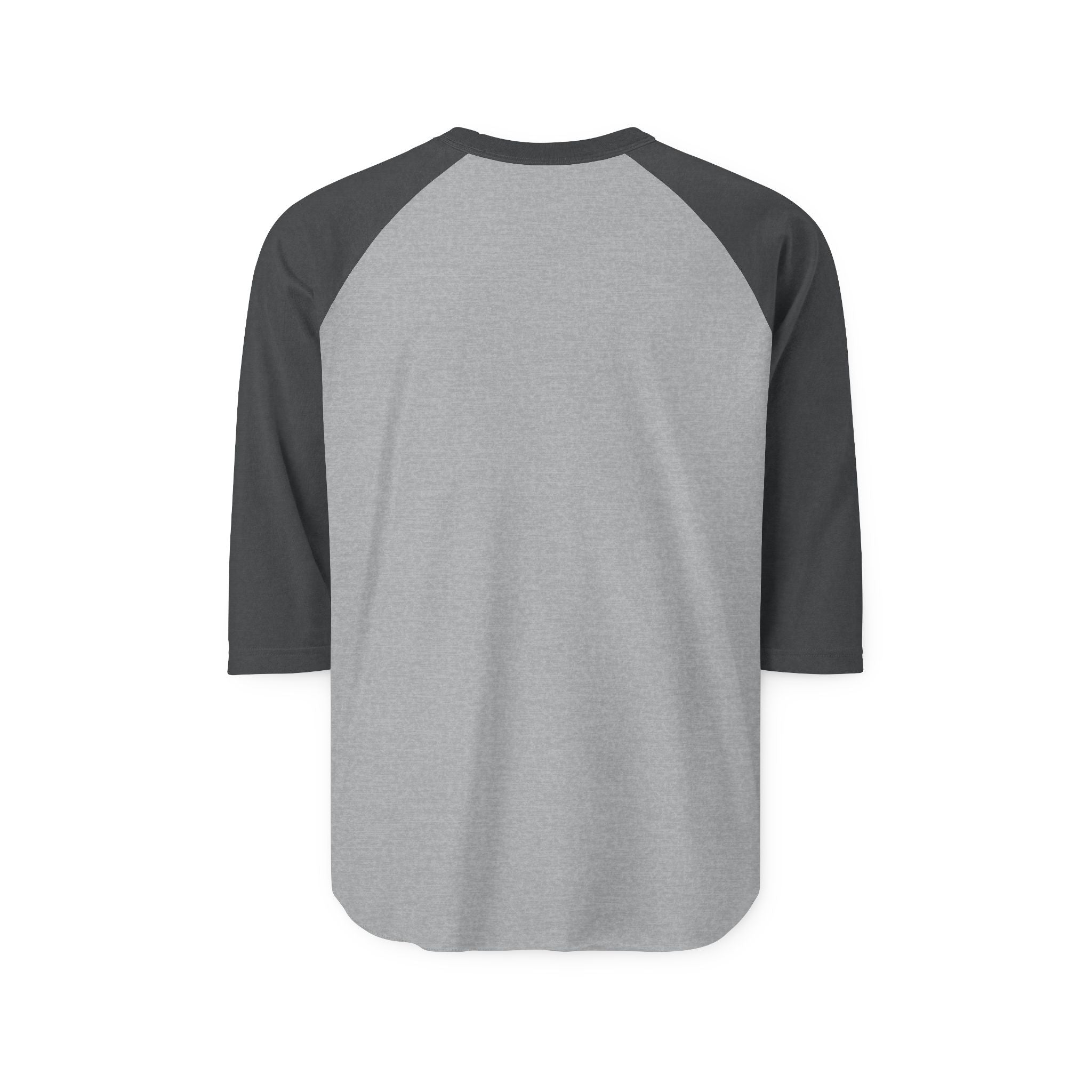 Raglan Shirt - 'We Live By Faith' Skull Graphic Baseball Tee
