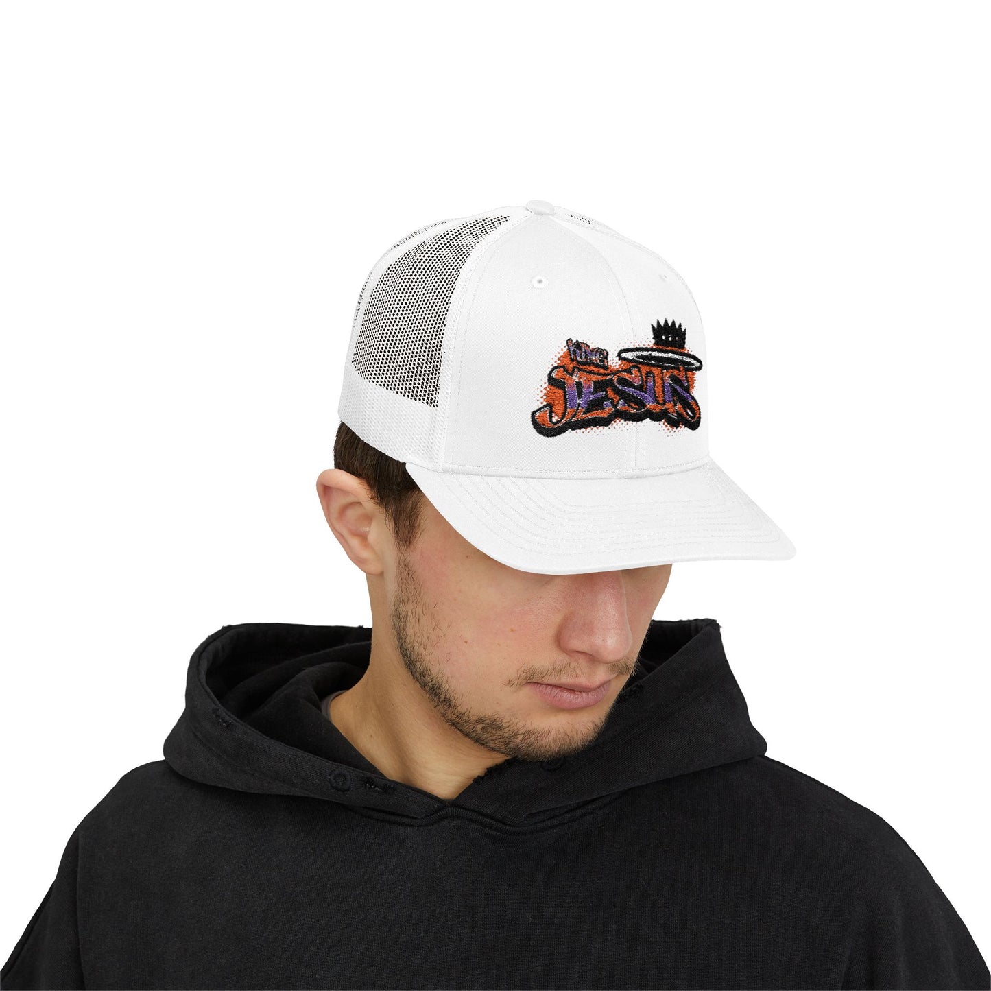 Jesus is King Snapback Trucker Cap