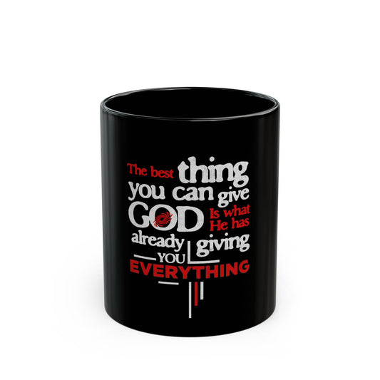 Wisdom Quote Black Mug - Motivational Coffee Cup, Inspirational Gift, Office Humor, Daily Motivation, Self-Help Reminder