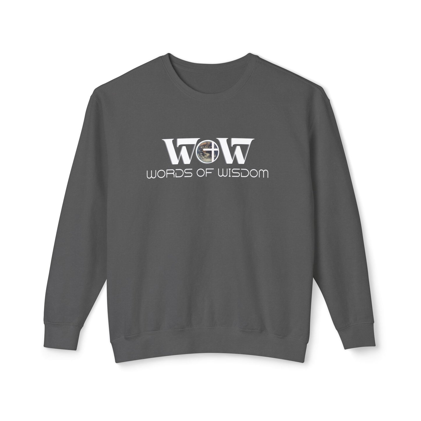Crewneck Sweatshirt — “This Is How We Win the Battles” Graphic