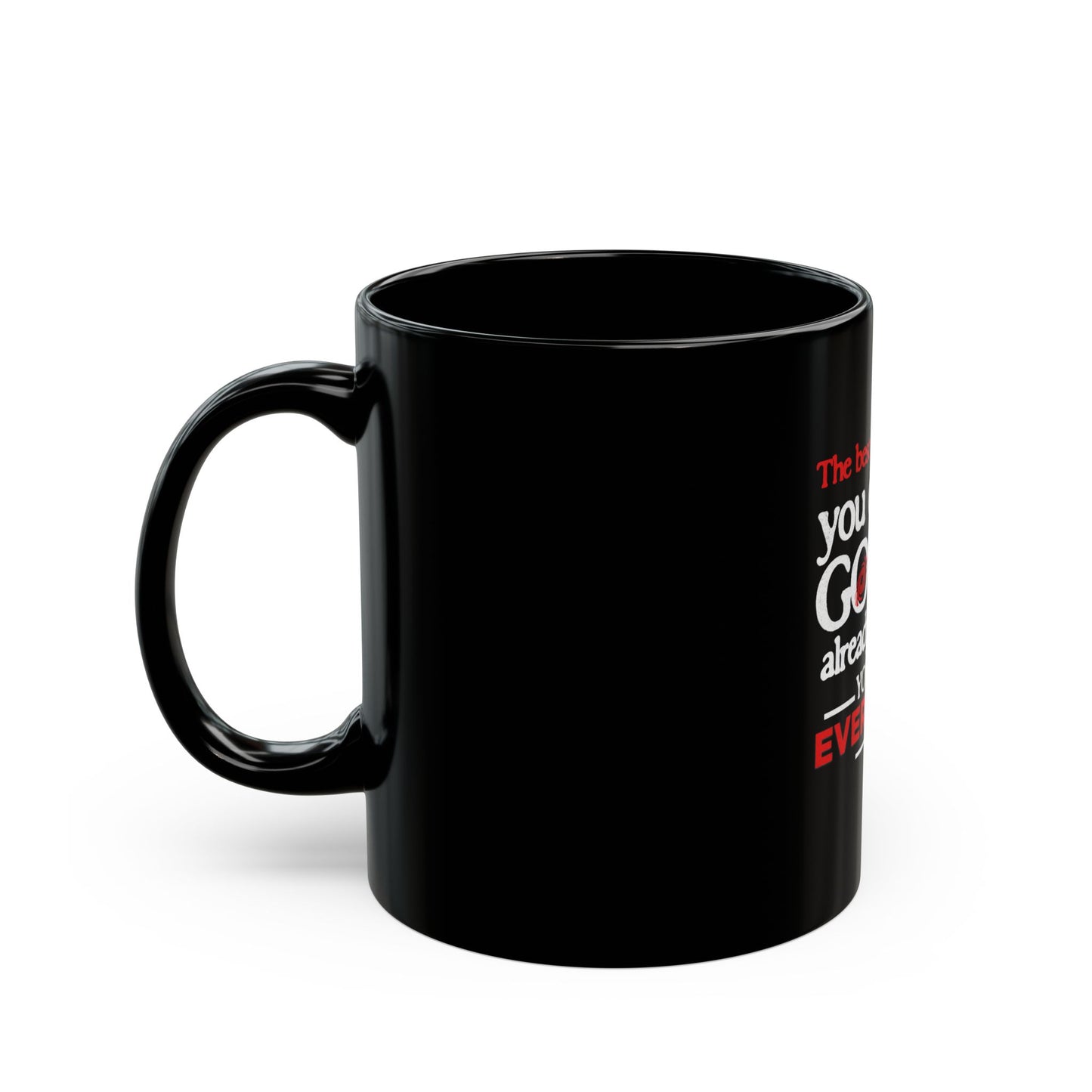 Wisdom Quote Black Mug - Motivational Coffee Cup, Inspirational Gift, Office Humor, Daily Motivation, Self-Help Reminder