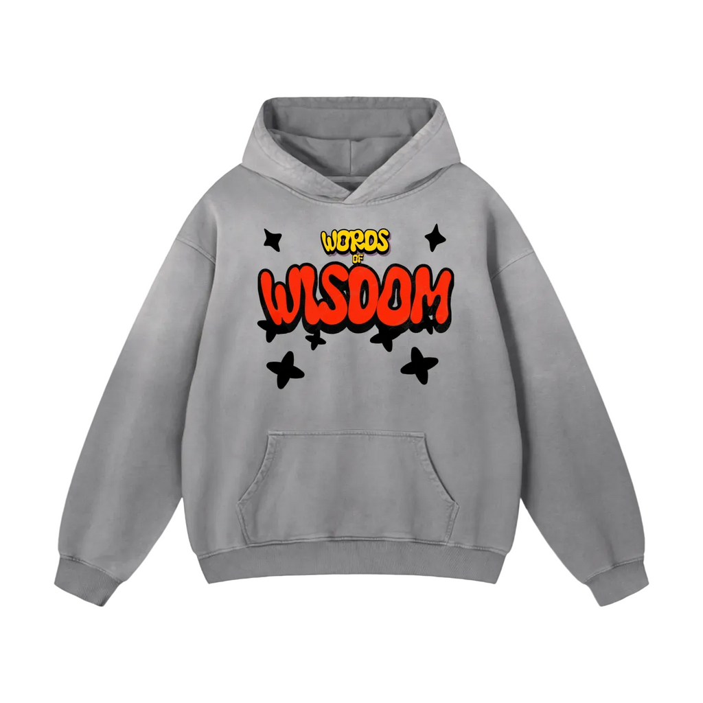 Get Wisdom Heavyweight Sunfade Hoodie