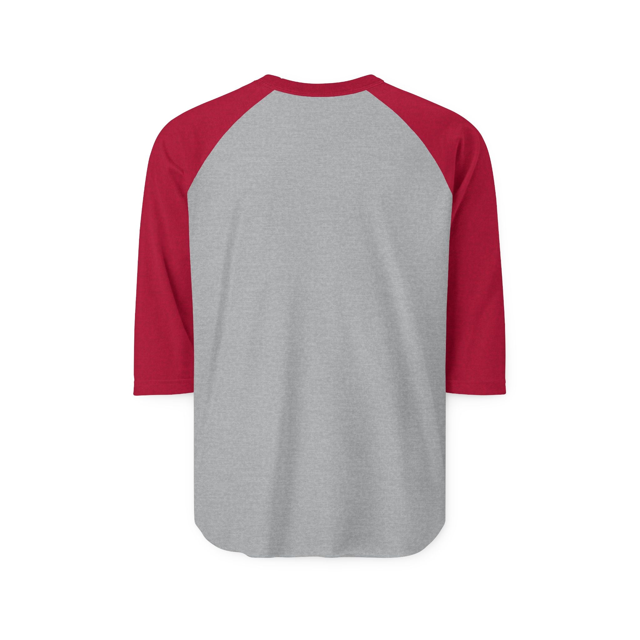 Raglan Shirt - 'We Live By Faith' Skull Graphic Baseball Tee