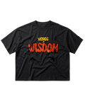 Get Wisdom Raw-Edge T-Shirt