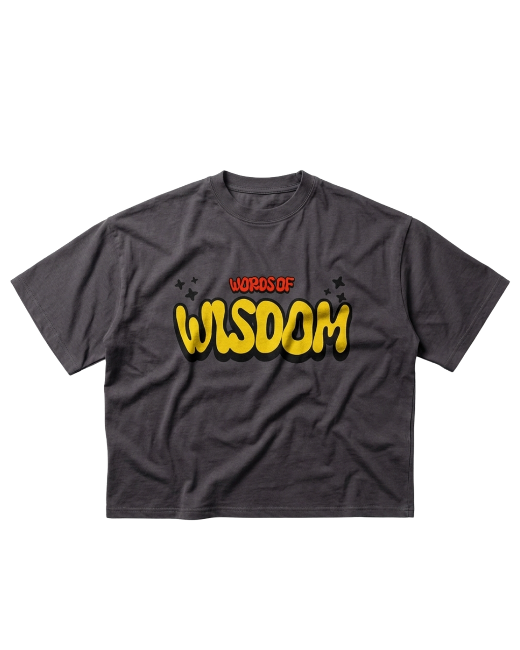 God Gives Wisdom Vintage Washed Boxy T-Shirt