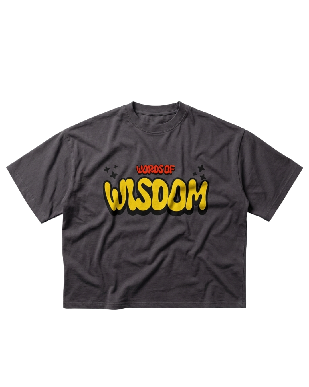 God Gives Wisdom Vintage Washed Boxy T-Shirt