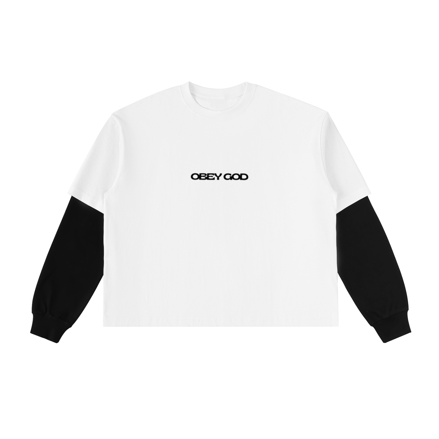 Obey God Layered T-Shirt