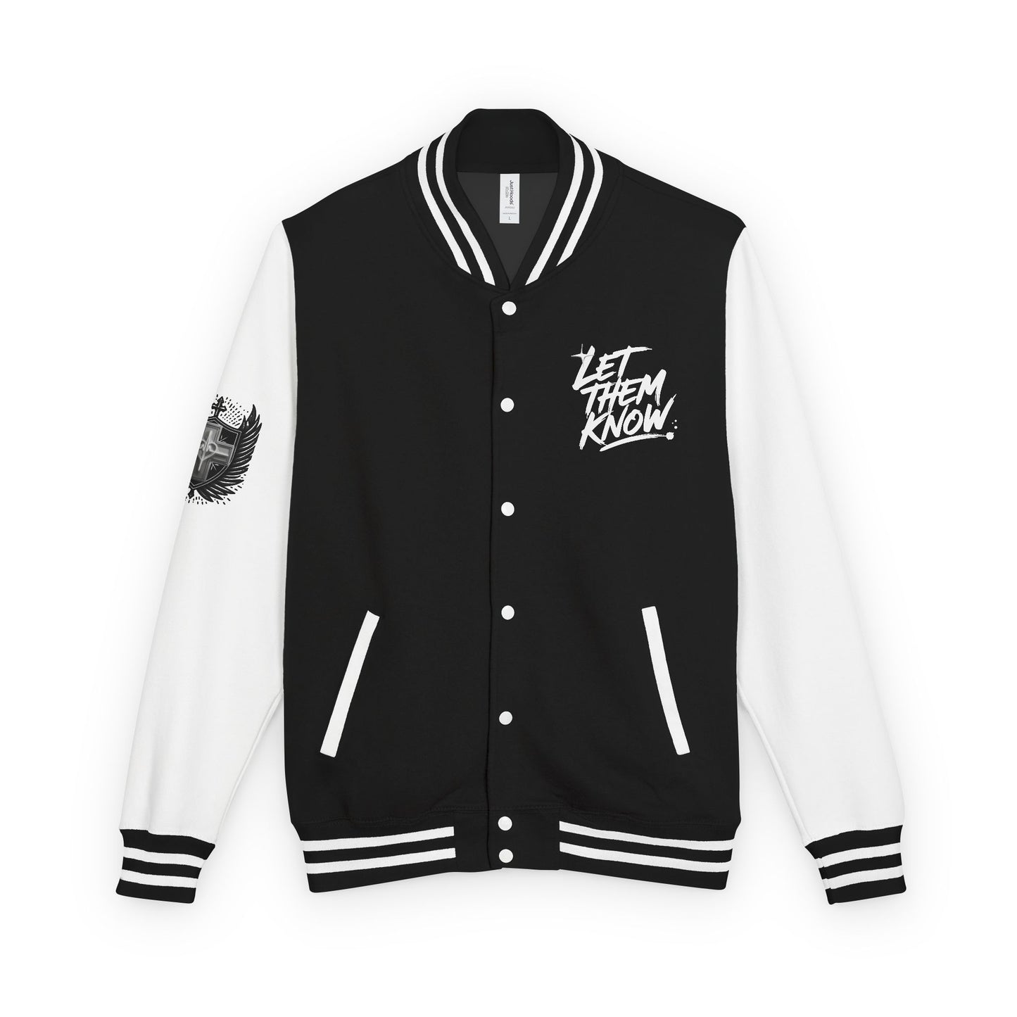 Letterman Jacket — "Let Them Know" Gospel Graphic