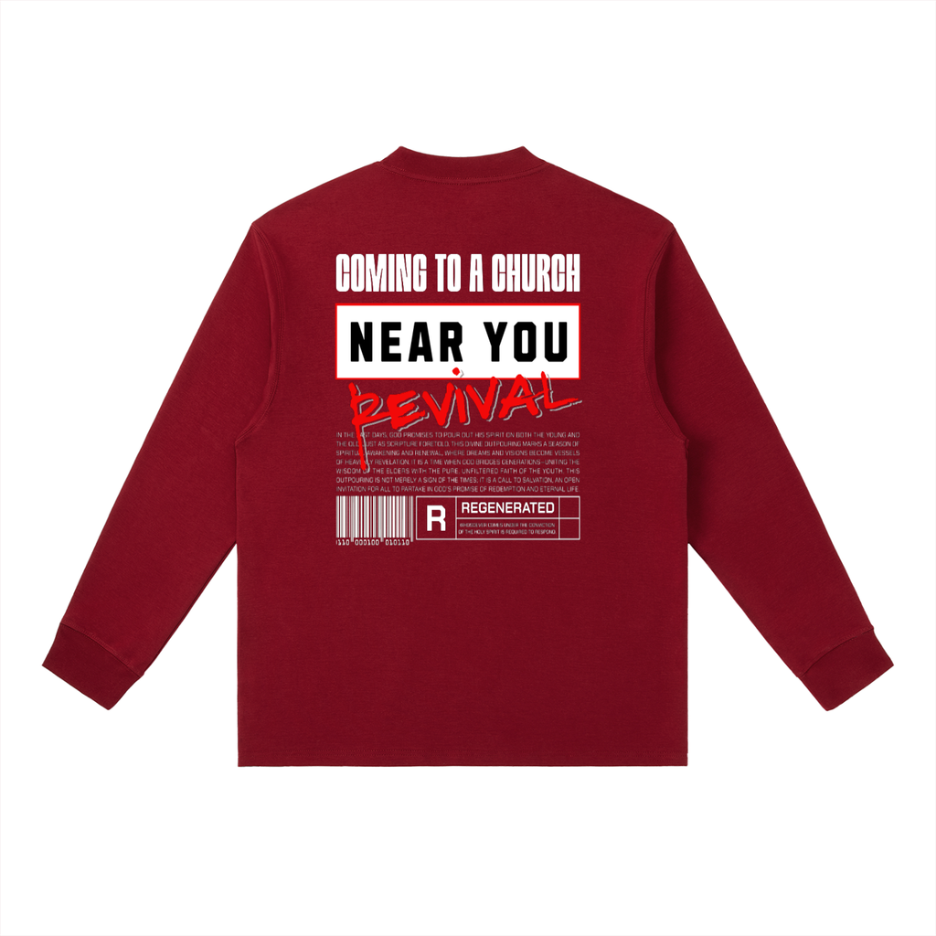 Crewneck Long-Sleeve Revival T-Shirt
