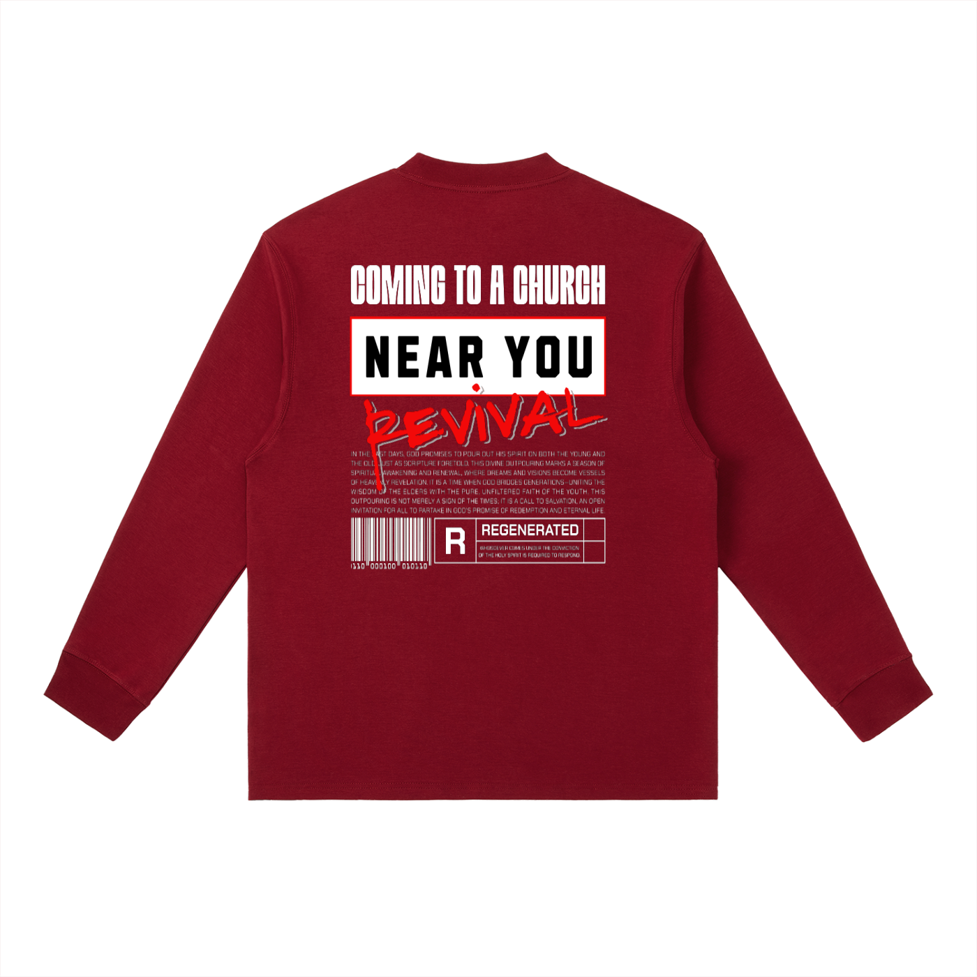 Crewneck Long-Sleeve Revival T-Shirt