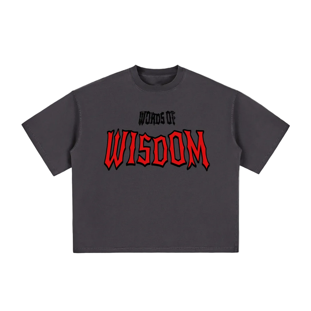 Words of Wisdom Boxy Fit Shirt