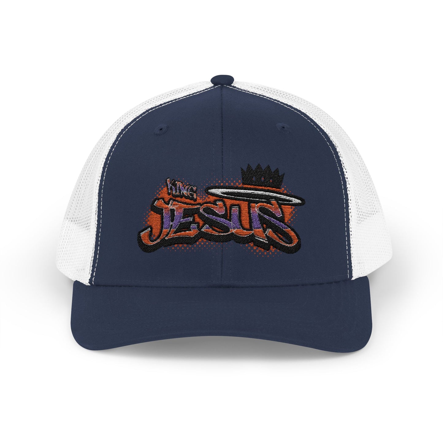Jesus is King Snapback Trucker Cap