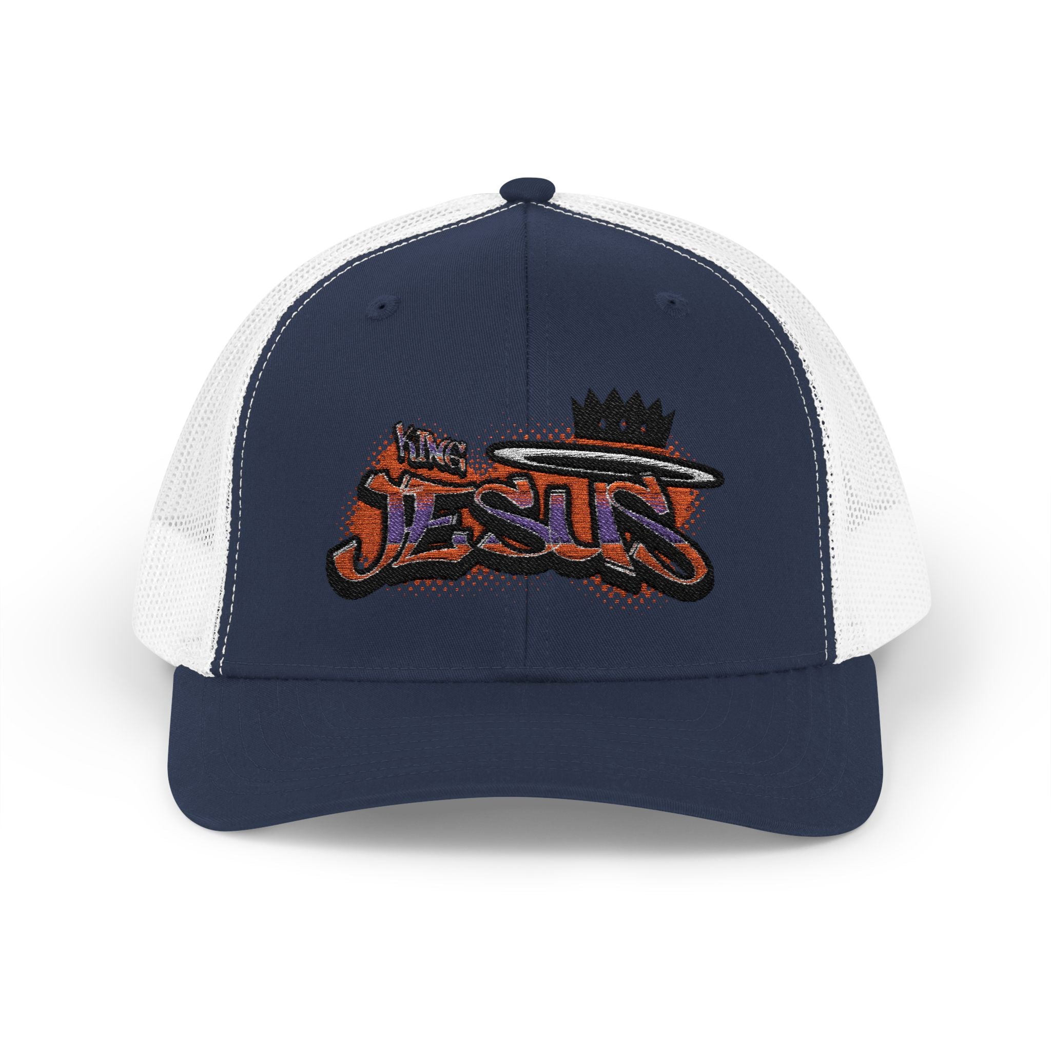 Jesus is King Snapback Trucker Cap