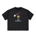 What do you mean Jesus Boxy Half-Sleeve Raw-Edge T-Shirt