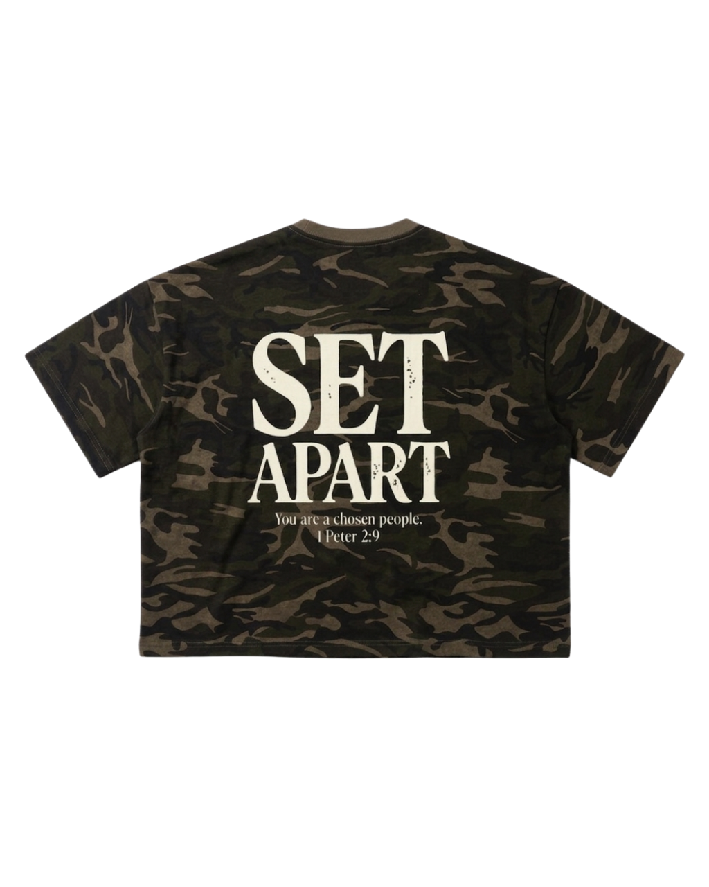 Set Apart Camo Boxy T-Shirt