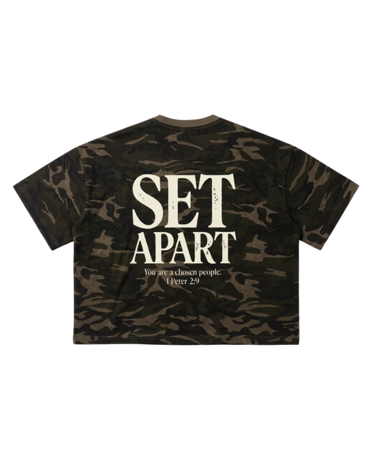 Set Apart Camo Boxy T-Shirt