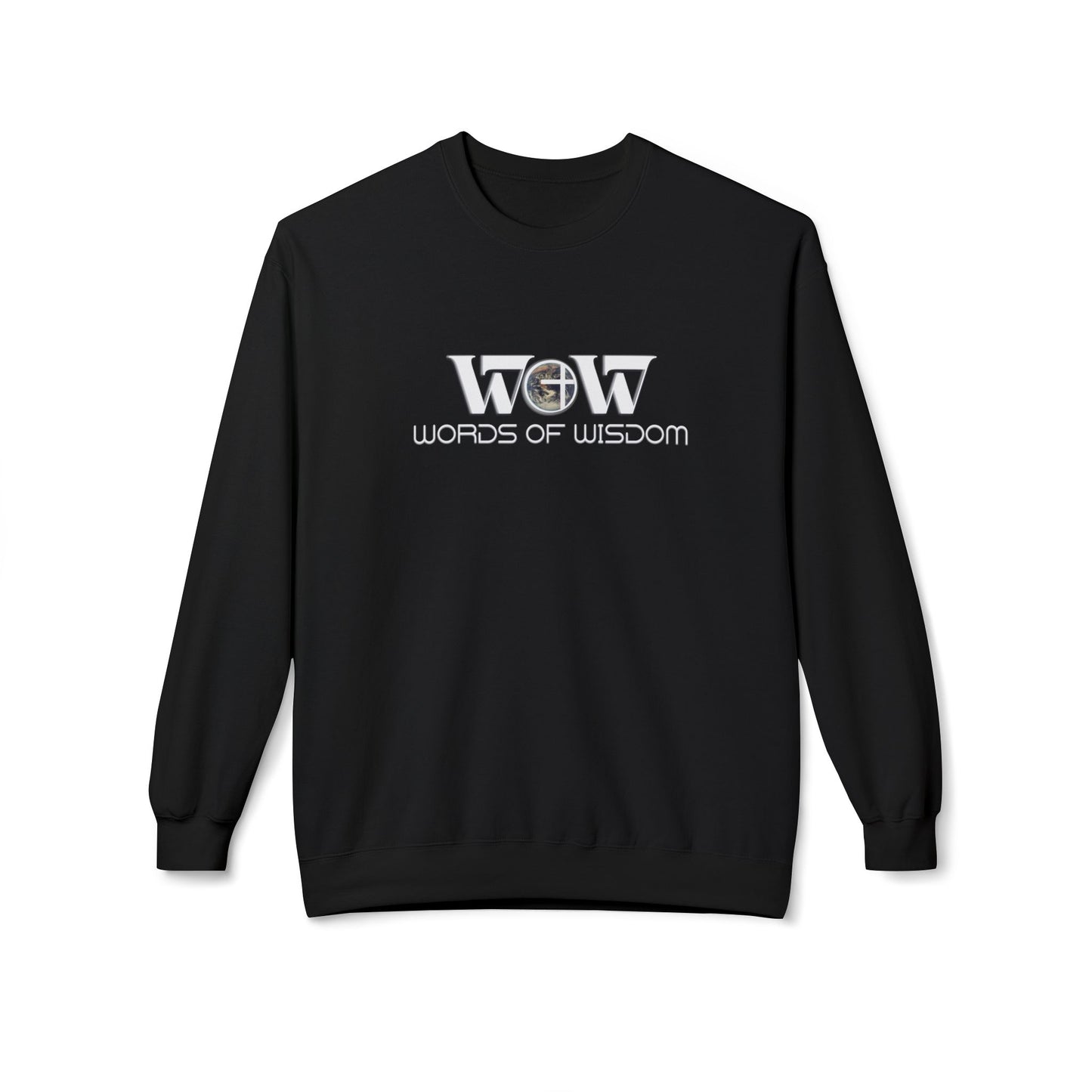Don't Get Caught Dead Crewneck—WoW Words of Wisdom