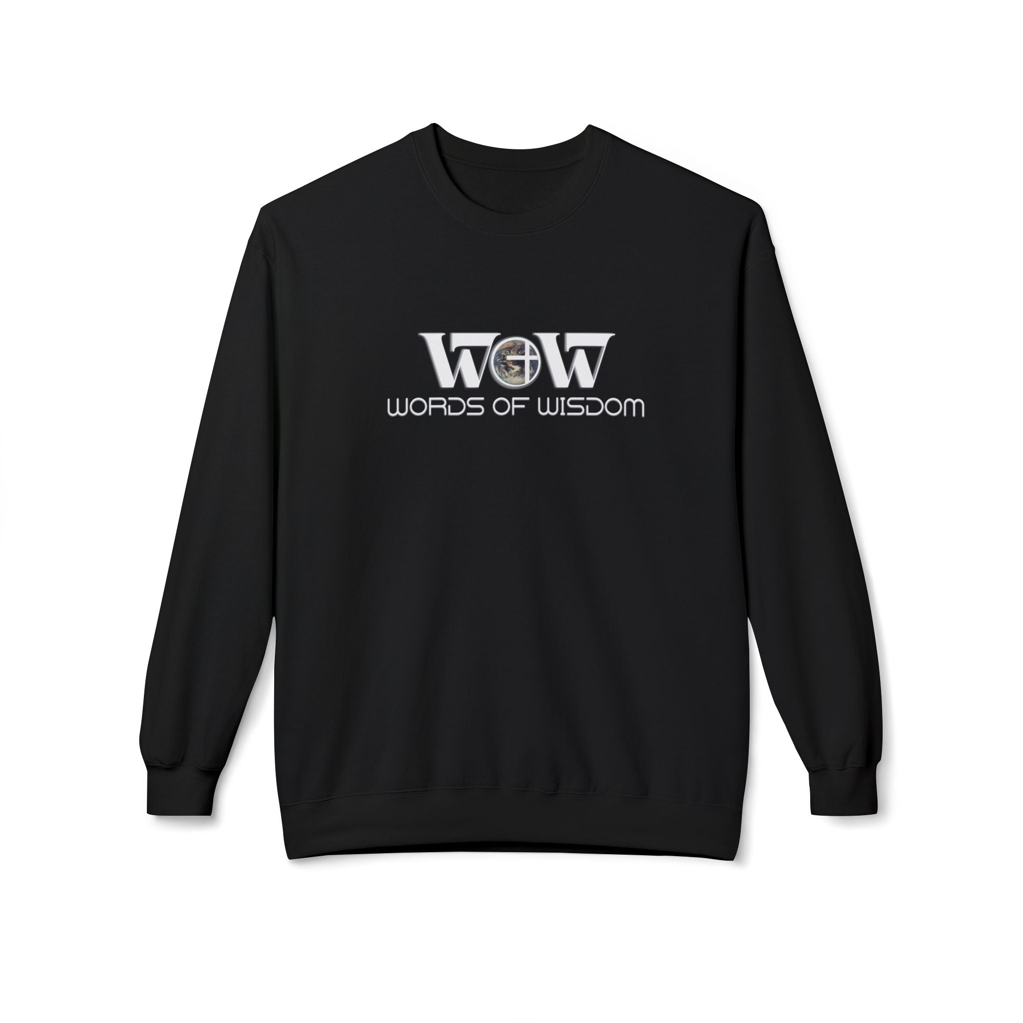 Don't Get Caught Dead Crewneck—WoW Words of Wisdom