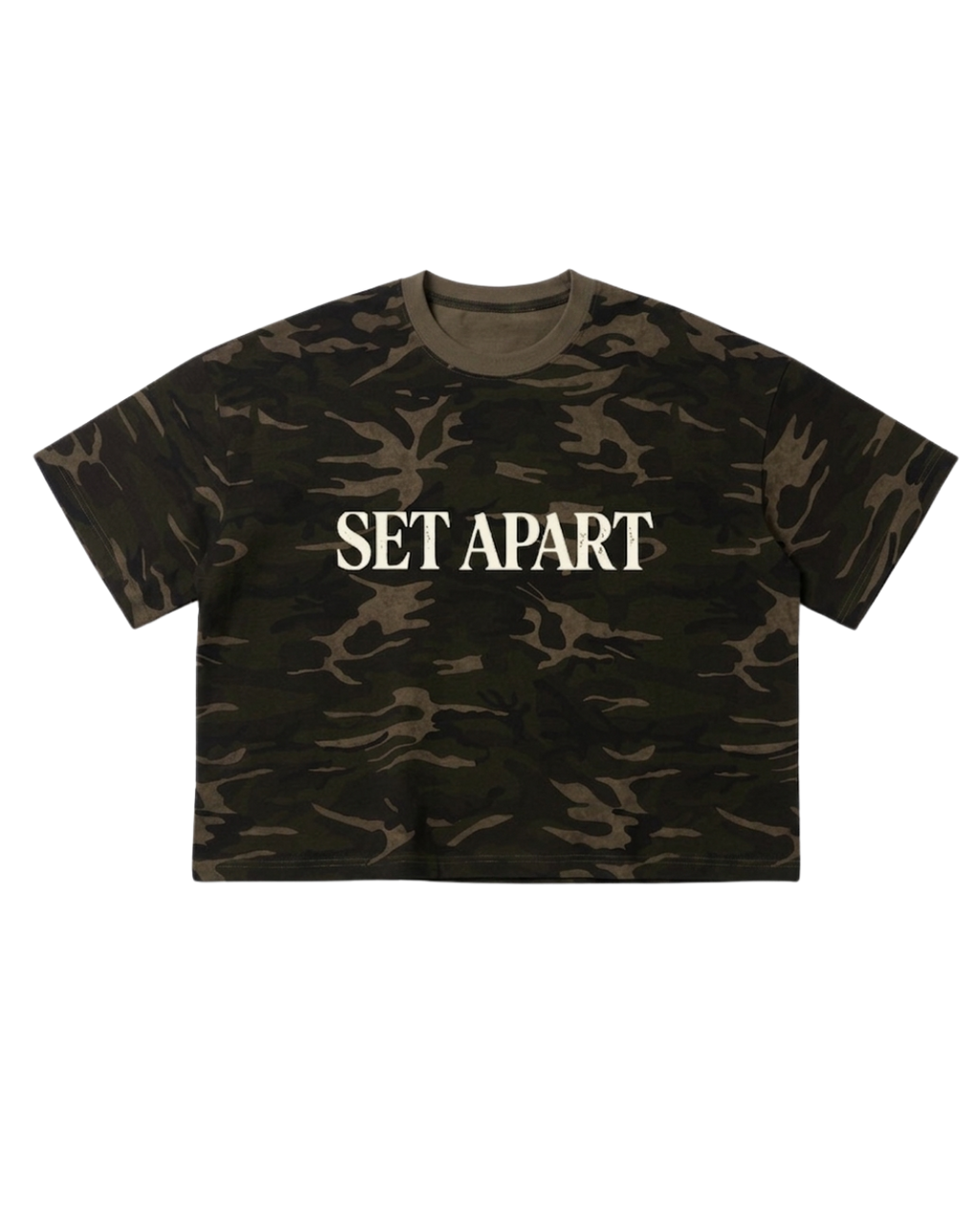 Set Apart Camo Boxy T-Shirt