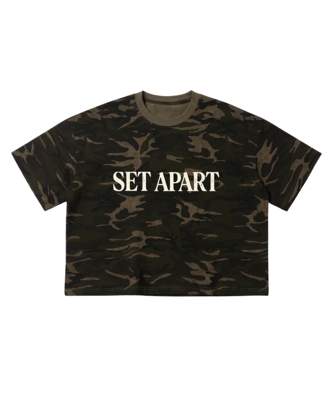 Set Apart Camo Boxy T-Shirt